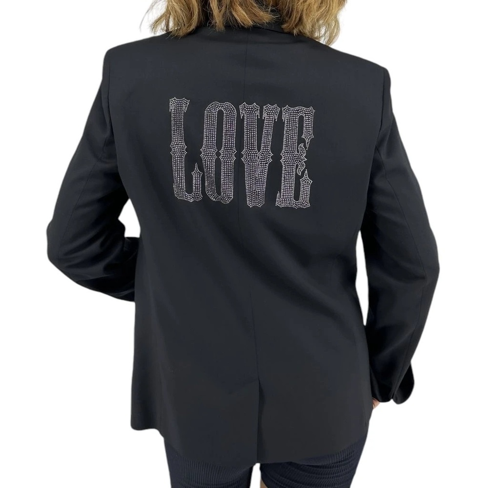 Zadig & Voltaire  Vedy LOVE Embellished wool blazer